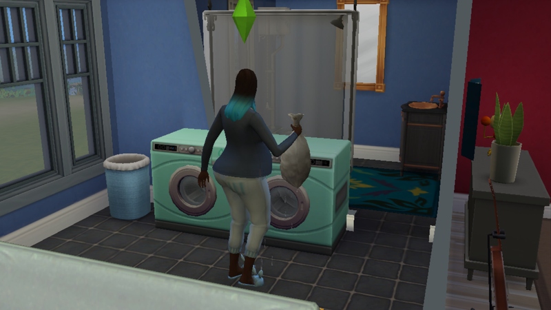 Illustration for article titled Somehow, The Sims Has Made Me Like Doing Laundry